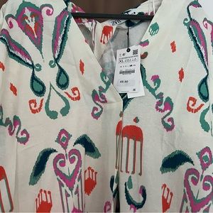 Gorgeous ikat coverup